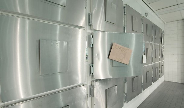 Necrotério no IML