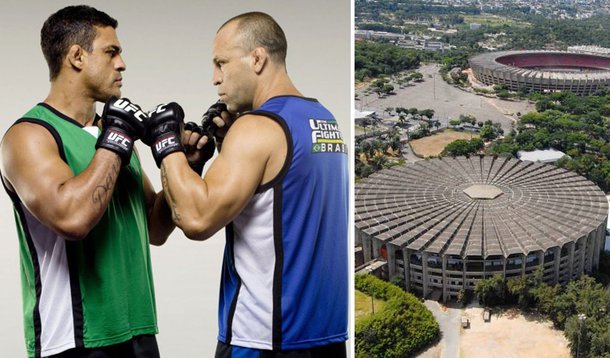 Ingresso para UFC em MG sai por até R$ 1,2 mil
