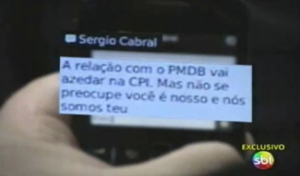 Vaccarezza a Cabral: "você é nosso e nós somos teu"