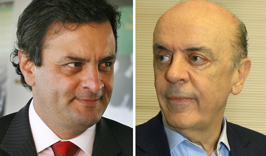 Aécio rifa Serra em São Paulo e se afasta de 2014