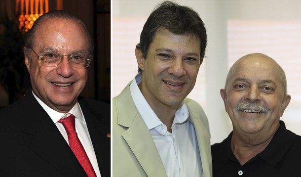 Maluf fecha, com Lula, apoio do PP a Haddad