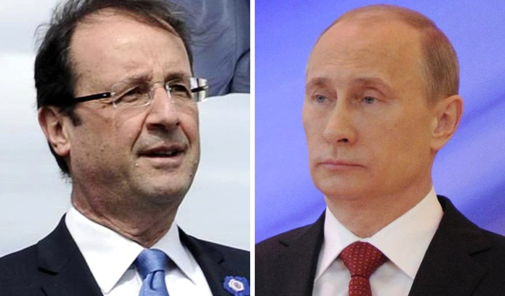 Hollande e Putin vêm para a Rio + 20