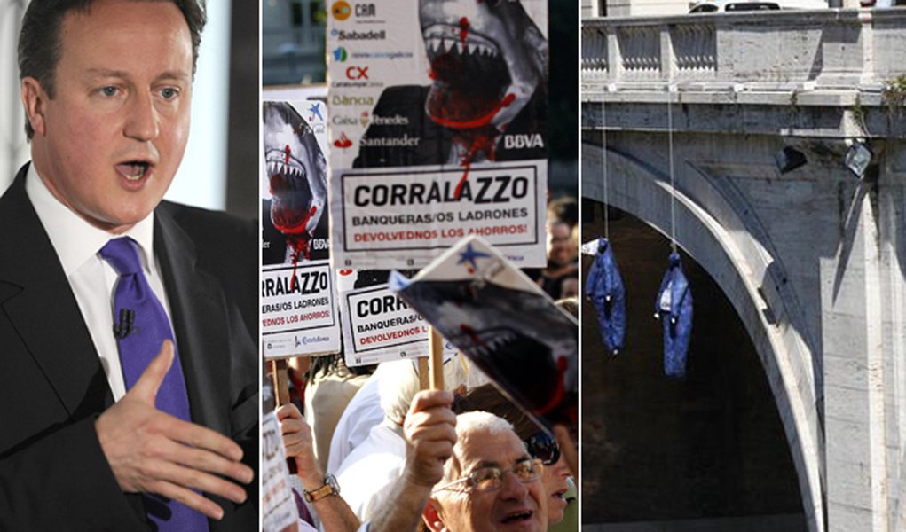 Premiê inglês já prevê o rompimento do euro