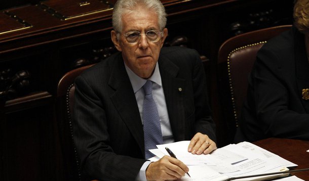 O capital político de Monti