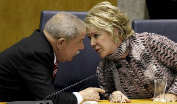 Marta causa desconforto em homenagem a Lula