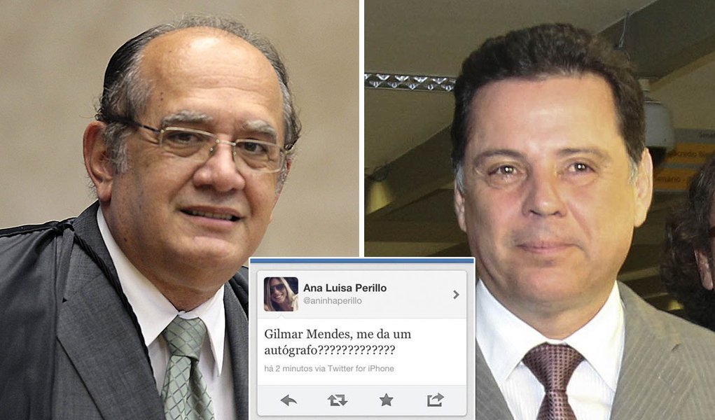 Pelo Twitter, filha de Marconi exalta Gilmar