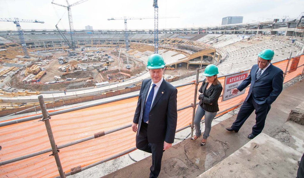 Maracanã recebe o vice-primeiro ministro do Reino Unido