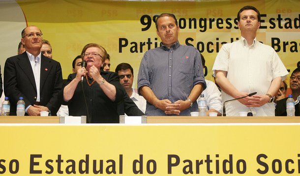 Alckmin e Kassab cortejam Eduardo Campos