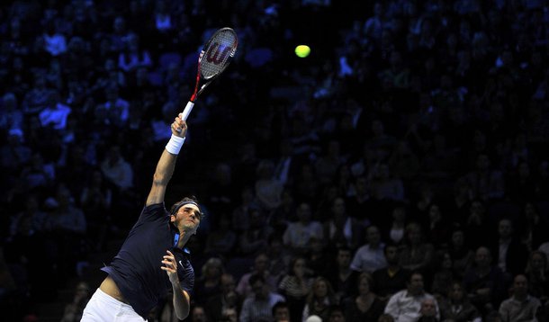 Federer fecha o ano com chave de ouro