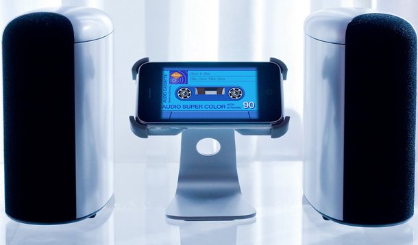 iPhone tem tocadores de fita cassete e vinil