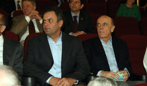Serra e Aécio ficam de castigo no programa do PSDB