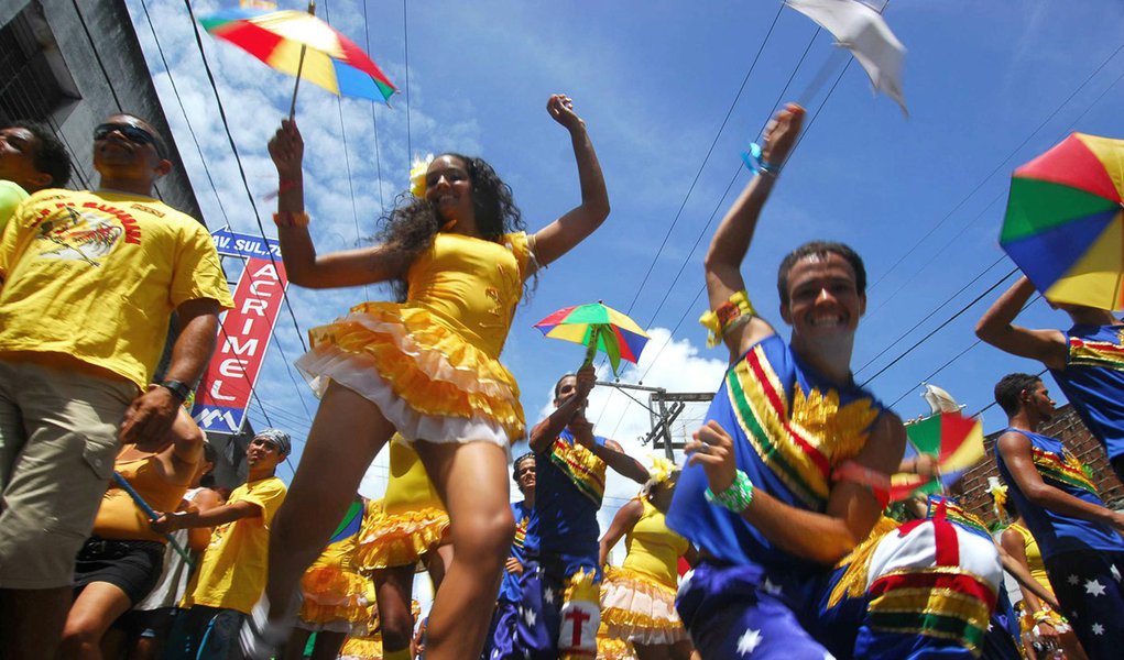 Mal começou o ano e já é carnaval em Pernambuco