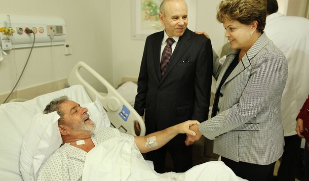 Dilma sobre Lula: "Ele está maravilhoso de humor"