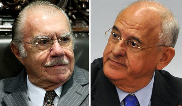 Sarney e Jobim se encontram para tratar de pacto federativo