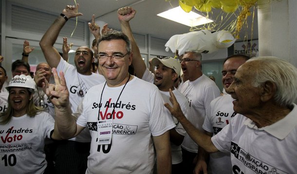 Candidato de Andres Sanches é o novo presidente do Corinthians