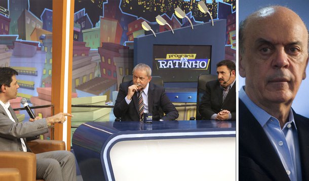 PSDB vai à Justiça contra Lula e Haddad no Ratinho
