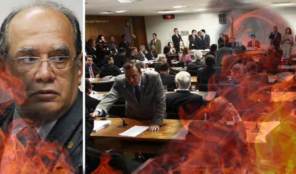 Caso Gilmar-Lula domina Senado e incendeia CPI