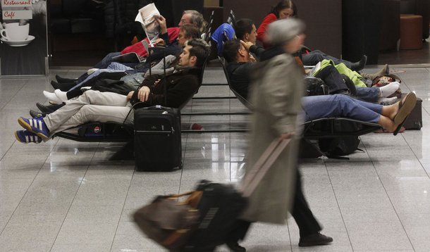 Greve no Aeroporto de Frankfurt vai até sexta