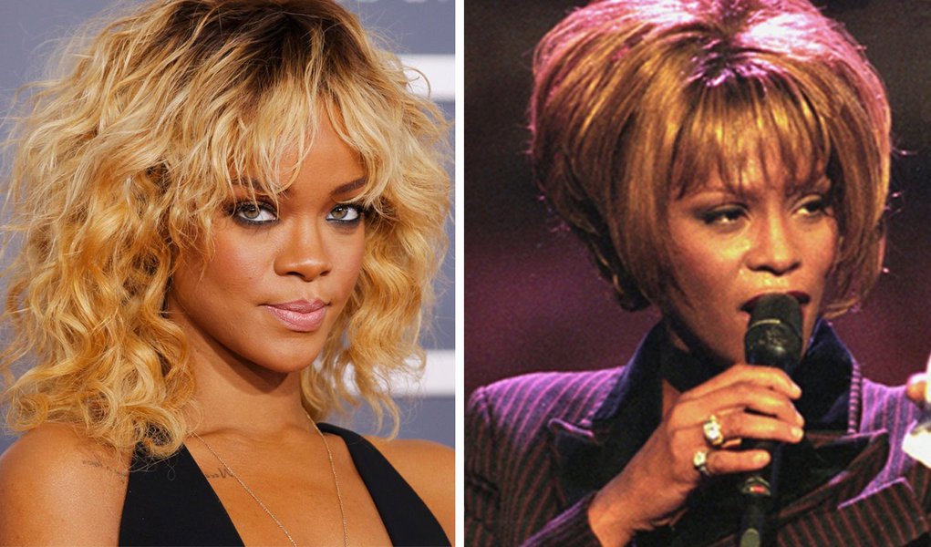 Rihanna é favorita para viver Whitney Houston no cinema