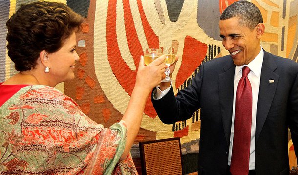 Dilma oferece cachaça de R$ 212 mil a Obama
