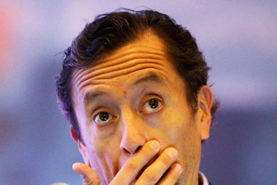 Ministro das Finanças do Peru, David Tuesta, durante fórum da Thomson Reuters em Lima 26/04/2018 REUTERS/Guadalupe Pardo