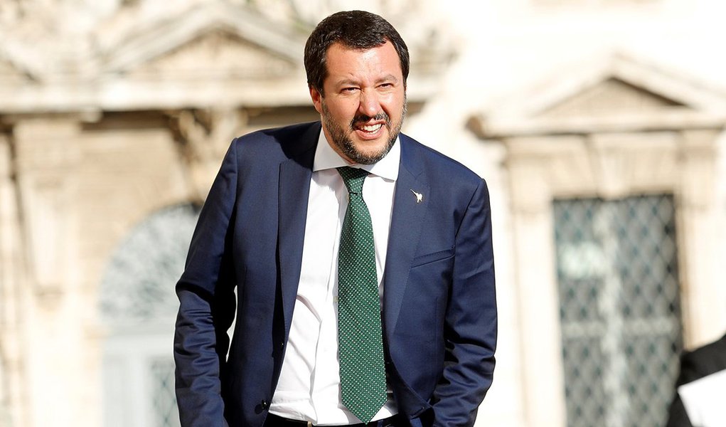 Ministro do Interior italiano, Matteo Salvini, em Roma 01/06/2018 REUTERS/Remo Casilli