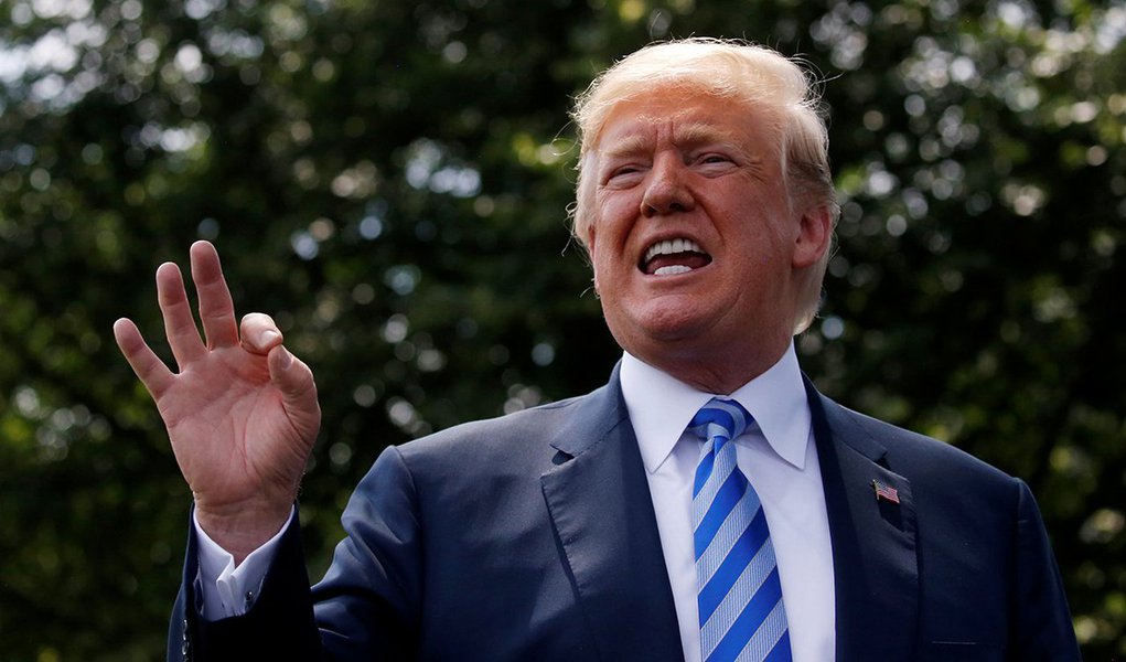Presidente dos EUA, Donald Trump, na Casa Branca 01/06/2018 REUTERS/Leah Millis