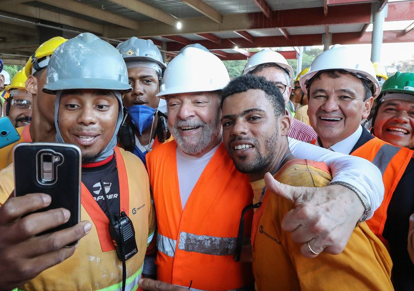 17/08/2017- Bahia- A VIAGEM DO EX-PRESIDENTE PELO NORDESTE- Lula chega a Bahia- Extensão da linha 2 do metro de Salvador Foto: Ricardo Stuckert