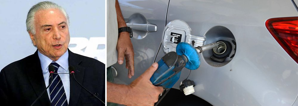 O governo Michel Temer quer propor uma nova política de preços para o setor de combustíveis, mas sem impacto para a Petrobras e demais empresas do setor, disse o secretário-executivo do Ministério de Minas e Energia, Márcio Félix; "A gente espera antes, bem antes do final do ano, já propor, já apresentar uma nova política para o consumidor, não para a Petrobras ou para qualquer fornecedor", disse;  comentários foram feitos após Pedro Parente pedir demissão da presidência da Petrobras