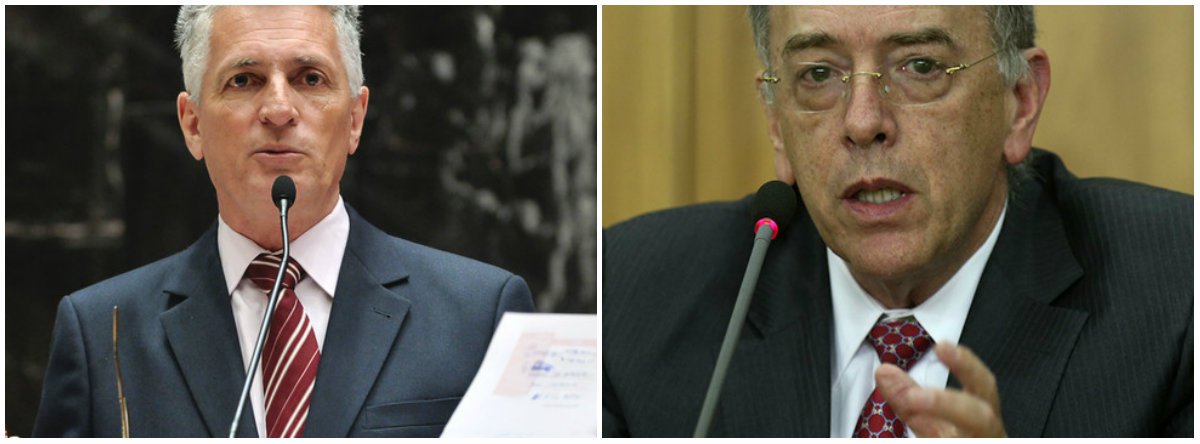 "Pedro Parente volta a agir: a partir de amanhã, quinta-feira 31 de maio, o preço da gasolina nas refinarias subirá 0,74% e passará a ser de R$ 1,9671 por litro. Apenas em maio, o preço da gasolina nas refinarias acumula alta de 9,42% -- quase 10% em apenas um mês! Ou sai Parente ou o Brasil se acaba!", disse o deputado estadual Rogério Correia (PT)