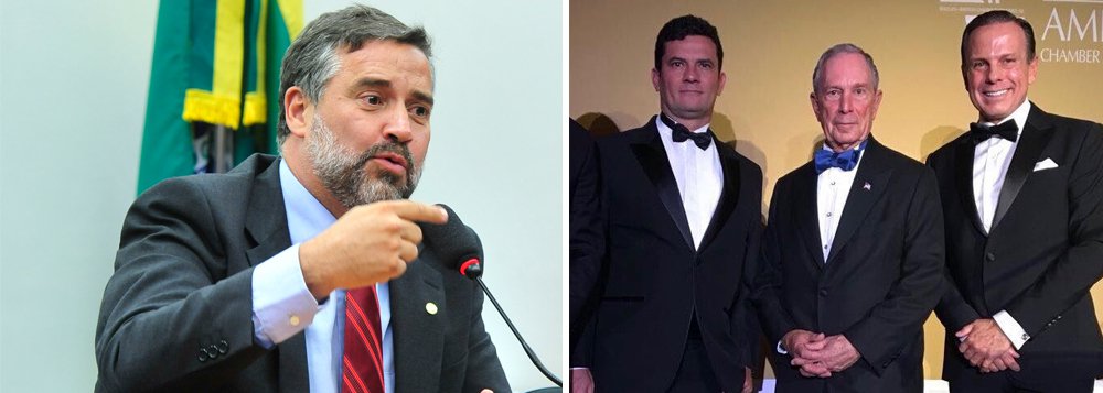 O deputado Paulo Pimenta (RS), líder do PT na Câmara, ironizou a informação de que o juiz Ségio Moro passará o feriado em Mônaco, onde se encontrará com o príncipe Albert II; "Moro confessou a amigos próximos que a família até agora não entendeu o fato de não ter sido convidado para o casamento real em Londres. Ele aguarda pedido do Papa para audiência e espera ser o indicado por Putin para falar na abertura da Copa do Mundo na Rússia", disse Pimenta 