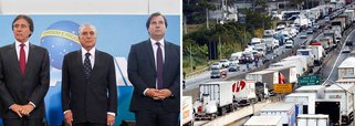 Em nota conjunta que demonstra total desespero, os chefes do Executivo, da Câmara e do Senado "conclamam todos os envolvidos nas manifestações a retornarem ao trabalho e propiciar normalidade à vida de todos os brasileiros"; "Há necessidade indispensável de abastecer todos os setores da economia nacional, particularmente aos que dizem respeito a alimentação, medicamentos e combustíveis", diz ainda o texto; governo Temer saiu mais fragilizado do que já estava da greve dos caminhoneiros