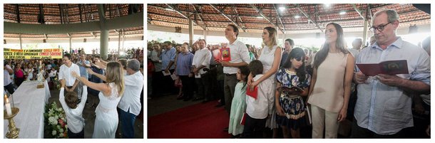 O ex-governador Cid Gomes está propondo que a coligação para a reeleição do governador Camilo Santana lance apenas um candidato ao Senado, para evitar subir em palanque com o senador Eunício Oliveira (PMDB), mas deixar o caminho livre para a reeleição do parlamentar. A posição de Cid Gomes foi externada ontem, em declarações à imprensa, após a missa que marcou o aniversário de 50 anos do governador. O PT, partido governador, ainda não definiu sua posição. A aproximação de Camilo Santana com Eunício Oliveira cria muitos problemas com o  o partido, que tem muitas dificuldades de abrir mão de uma vaga ao senado e não esquece o papel que Eunício desempenhou, no golpe de 2016 que derrubou a presidenta Dilma Rousseff (PT)