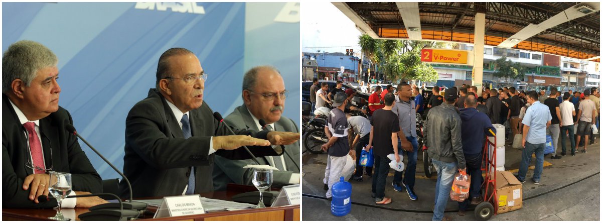 A paralisação dos caminhoneiros entrou hoje em seu 9º dia ainda com pontos de piquete e paralisações, normalmente concentrados em perímetro urbano; segundo o governo, hoje já foi possível transportar o dobro da carga que na véspera, mas situação ainda vai demorar para ser normalizada; "Temos muito que andar para falar em normalidade, estamos retomando progressivamente", disse o ministro da Casa Civil, Alexandre Padilha