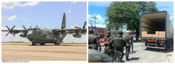 Os medicamentos foram trazidos de Minas para o Recife por um avião da Força Aérea Brasileira (FAB); os remédios foram entregues pelo Exército a um centro, em Caruaru, que trata pessoas com doenças renais; por conta da greve dos caminhoneiros, a clínica tinha estoque de medicamento suficiente para atendimento até a quinta-feira (30) 