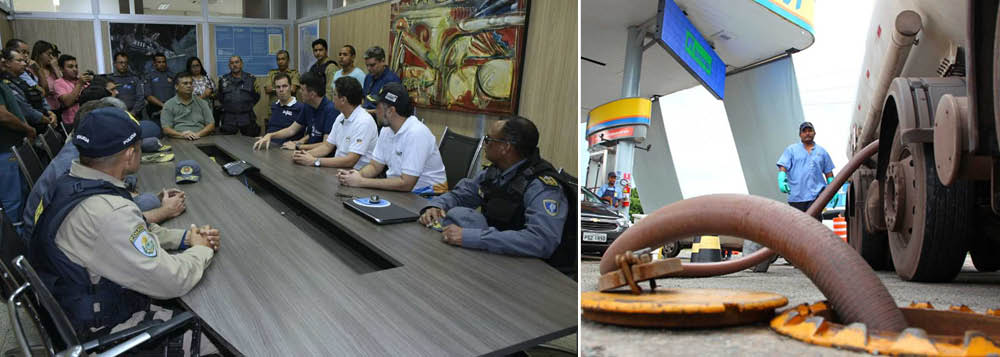 Operação do governo do Maranhão criou escolta policial para caminhões-tanque circularem em São Luís e no interior para abastecimento de postos e serviços essenciais; "Embora a responsabilidade seja da União, entramos com a segurança para garantir os serviços essenciais, o funcionamento do transporte coletivo e também o abastecimento das cidades”, disse o governador Flávio Dino
