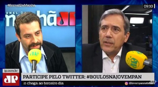 O líder do Movimento dos Trabalhadores Sem Teto, Guilherme Boulos - que também tem formação de psicanalista – deu uma entrevista a Marco Antonio Villa e conferiu algum significado à postura folclórica do jornalista-historiador; Boulos disse que a democracia inclui lidar com aquele tipo de ‘besteira’
