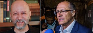 "Espremido em sabatina, o tucano Geraldo Alckmin exibiu uma retórica feita 50% de evasivas e 50% de mesmices. O resultado da soma das duas partes é um presidenciável 100% incapaz de responder às duas principais demandas do eleitorado em 2018: limpeza e esperança", escreve o jornalista Josias de Souza, do UOL, que sabatinou o tucano hoje junto com a Folha e o SBT