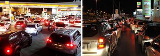 Postos na capital paulista já têm longas filas de veículos, cujos motoristas tentam abastecer com o que resta de combustível na cidade; na Zona Leste, diversos postos já estavam sem gasolina antes das 11h desta quinta-feira 24, 4º dia de protesto dos caminhoneiros contra a alta do diesel, que atinge 25 Estados e o Distrito Federal; frota dos ônibus teve redução de 40% pelo mesmo problema, e a Prefeitura foi à Justiça para pedir liberação das vias; no Rio, a situação também é drástica e o combustível deve durar apenas até esta noite