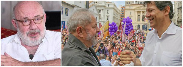 "Apesar da prisão e ameaçado pela Justiça Eleitoral de ficar fora da disputa, Lula continua liderando com folga todas as pesquisas, a léguas de distância dos seus adversários, mantendo-se acima dos 30%. A ofensiva do partido tem dois objetivos: dar a candidatura como fato consumado e afastar qualquer possibilidade de aliança com Ciro Gomes agora", diz o jornalista Ricardo Kotscho