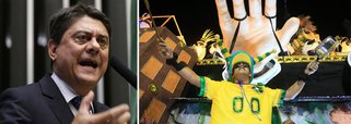 "Estamos a poucos dias da estreia da seleção brasileira na Copa do Mundo e o silêncio, apatia e a ausência do verde e amarelo pelas ruas do país é a tônica que reflete o triste momento que vivemos", diz o deputado Wadih Damous (PT-RJ), que afirma que, apesar da Globo e da CBF, irá torcer pela seleção brasileira