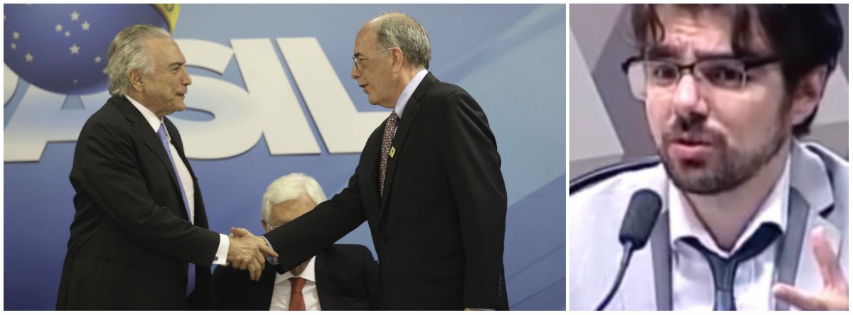 Existe o interesse dos acionistas que querem maximizar os lucros e existe o interesse nacional; para o economista Guilherme Mello, professor da Unicamp, a política adotada pela gestão de Pedro Parente, presidente da Petrobras trilha pela primeira opção; "Do ponto de vista do interesse nacional, é preciso reverter essa lógica privatista. Tanto na política de preços quanto na venda"; protesto de caminhoneiros entra no quarto dia nesta quinta-feira (24) e, segundo avalia o economista, se não houver uma solução negociada o país para nesta sexta-feira (25)