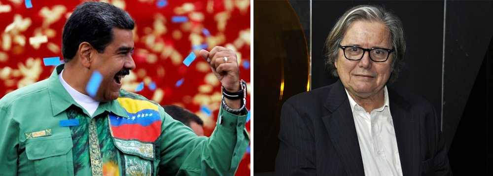 De Caracas, o jornalista Paulo Moreira Leite comentou nesta manhã a vitória de Nicolás Maduro, na Venezuela, e esclareceu qual é o papel da elite venezuelana; "O setor mais representativo da direita tornou-se uma via golpista que não participa das eleições, intervindo através da violência. Eles sabem que não conseguem ganhar pelo voto e deslegitimam um processo democrático", denuncia; assista seu comentário