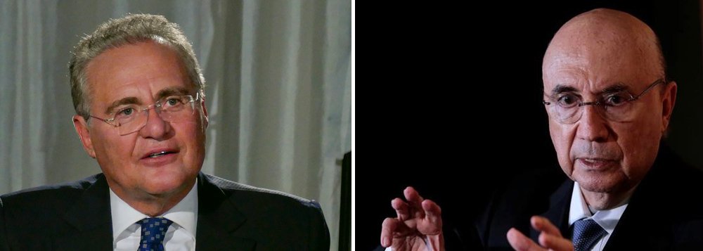Após o lançamento de Henrique Meirelles (MDB) como presidenciável, Renan Calheiros (MDB-AL) disse que candidatura vai rebaixar a sigla nos estados; para ele, “A consequência do governo Temer com relação ao partido é dramática. Nós perdemos aqui no Senado 15 senadores e na Câmara 15 deputados. Essa candidatura não vai passar do pré, pelas maldades que eles tem conseguido fazer com o povo brasileiro”; vídeo