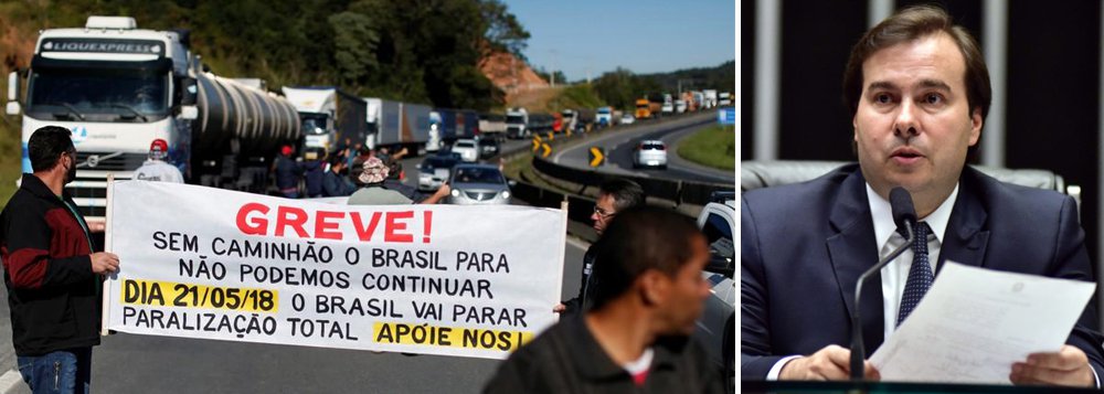 O presidente da Câmara e pré-candidato, Rodrigo Maia (DEM-RJ), anunciou que o governo vai zerar o Contribuição de Intervenção no Domínio Econômico (Cide), imposto que incide sobre a gasolina e diesel, em um acordo com o Congresso; a medida tenta conter o aumento no preço dos combustíveis, motivo de greve dos caminhoneiros, que paralisam estradas de 22 Estados, afetando aeroportos e indústrias