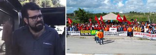 Os petroleiros da Refinaria Gabriel Passos, em Betim (MG), paralisaram as atividades por um período de oito horas a partir desta quinta (24) cedo; "Os petroleiros não estão lutando por melhores salários nem por benefícios ou privilégios. Estamos lutando para que o gás de cozinha volte a ter o preço que tinha antes, pela baixa da gasolina, pela baixa do preço do diesel", disse o coordenador do Sindpetro, Anselmo Braga; movimento deve ser estendido a outras unidades da Petrobras nos próximos dias