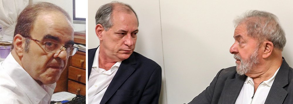 O jornalista Marcelo Auler faz uma análise em seu blog da situação ‘Lula/Ciro’ que domina o cenário eleitoral da esquerda neste momento; Auler diz que o agendamento do lançamento oficial da campanha de Lula para o próximo domingo é uma resposta àqueles que querem um acordo com Ciro e que Ciro tem menos a oferecer do que a dar ao PT