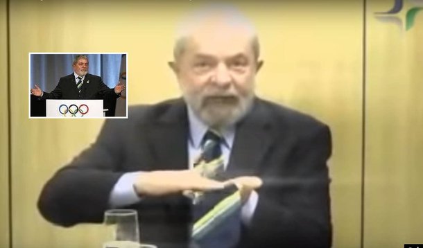 No depoimento que prestou ao juiz Marcelo Bretas, o ex-presidente Lula apareceu com uma gravata azul escura, com listras de verde e amarelo. A mesma utilizada por ele no dia 2 de outubro de 2009, quando o Comitê Olímpico Internacional (COI) anunciou o Rio como a sede dos jogos de 2016; "Só a presença do Pelé, mesmo sem falar nada, com uma gravata igual essa que eu estou usando. Porque esta gravata é das Olimpíadas, eu carrego ela até ela desbotando. Só o fato do Pelé estar lá já foi uma coisa excepcional", disse Lula
