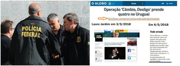 "A fuga de Dario Messer, salvo a ocorrência de incríveis coincidências, foi facilitada por aqueles que fogem do "doleiro dos doleiros" como o diabo foge da cruz. É preciso, por isso, esclarecer urgentemente 3 aspectos nebulosos: quem acobertou a fuga de Dario Messer?; quem se beneficia com a "fuga" de Dario Messer?; e por que é preciso esconder Dario Messer e evitar seus depoimentos?", indaga o colunista Jeferson Miola