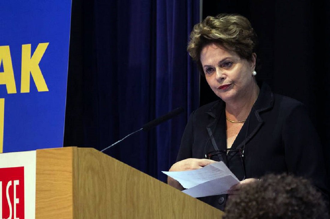 LONDRES NACIONAL 05-05-2018 BRAZIL FORUM UK PALESTRANTE DILMA ROUSSEFF FOTO BRAZIL FORUM